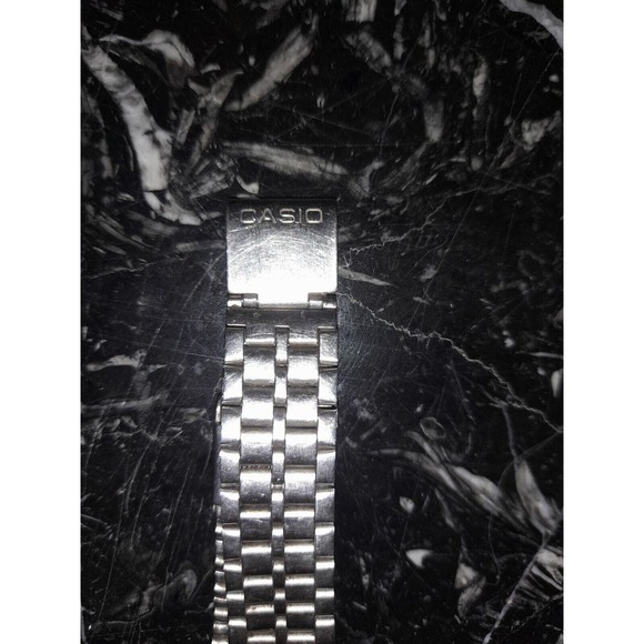 Casio Al-180 Solar Powered Digital Mens Vintage Watch For Parts Or Repair